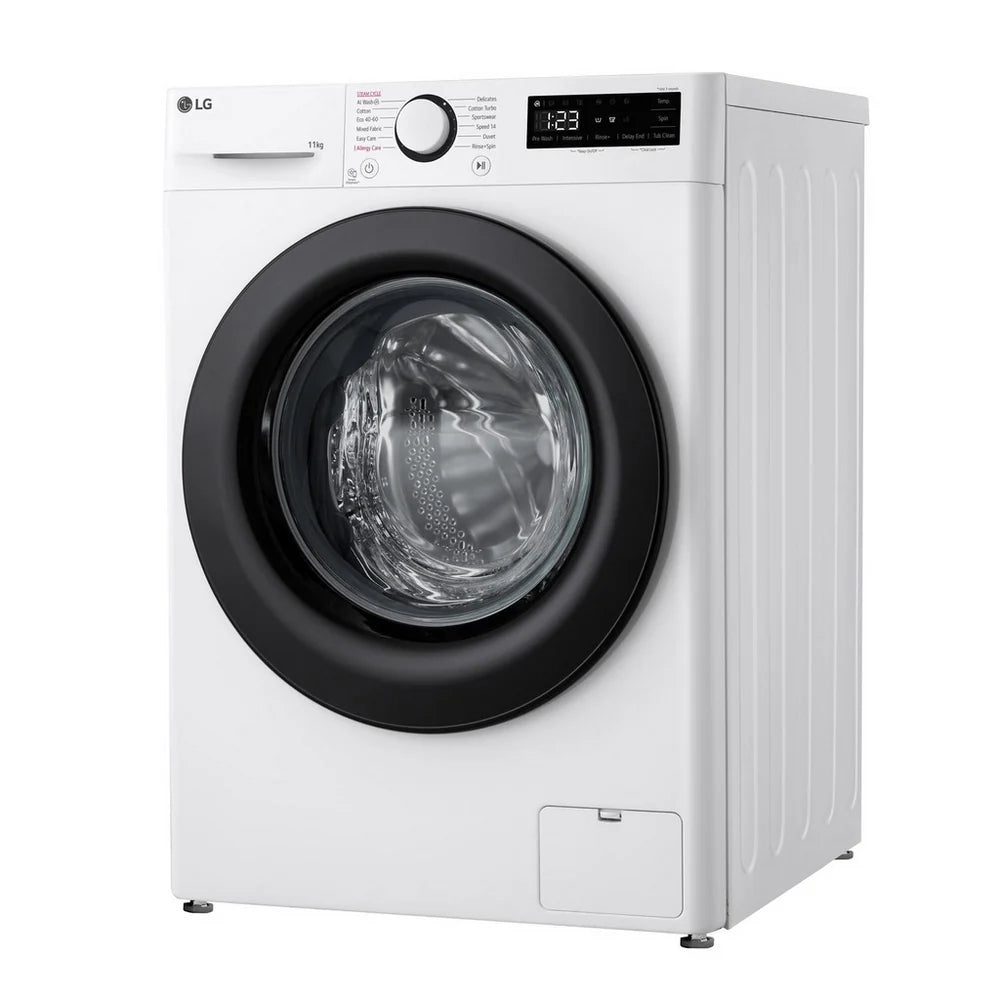 lg-f4y511wbln1-11kg-steam-1400-spin-freestanding-front-load-washing-machine-white-a-rated-11kg-1160549619 LG F4Y511WBLN1 11kg Steam 1400 Spin Freestanding Front Load Washing Machine White - A Rated - Image 7