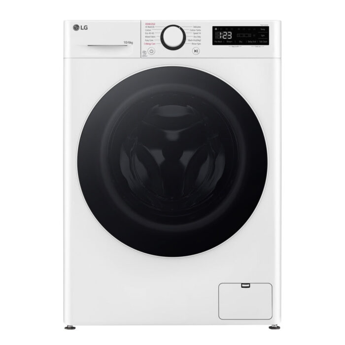 LG FWY606WWLN1 10+6kg 1400 Spin Washer Dryer White - Image 1