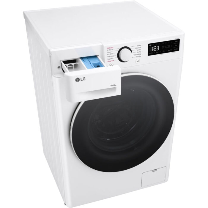 LG FWY606WWLN1 10+6kg 1400 Spin Washer Dryer White - Image 6