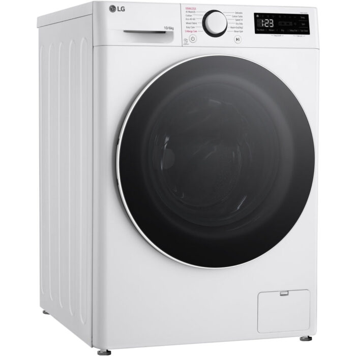LG FWY606WWLN1 10+6kg 1400 Spin Washer Dryer White - Image 9