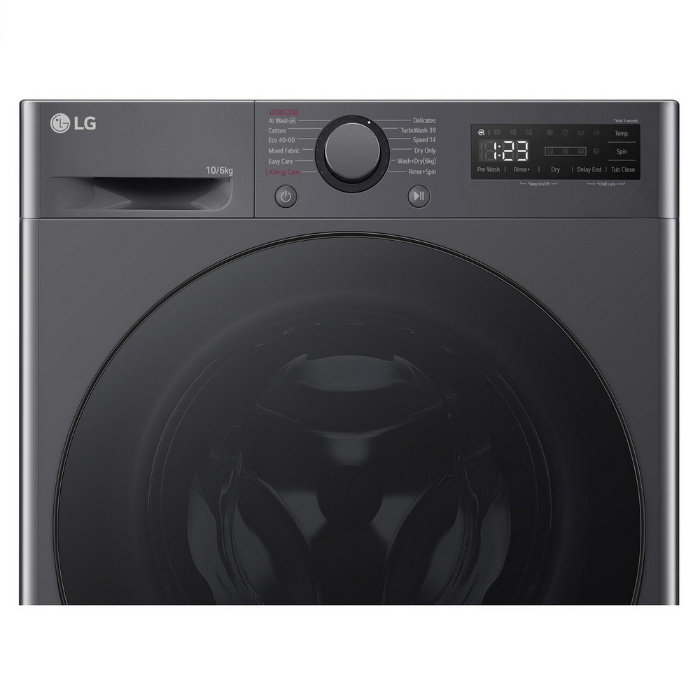 lg-fwy706gbtn1-10-6-kg-1400-spin-washer-dryer-slate-grey-1195848110 LG FWY706GBTN1 10+6 kg 1400 Spin Freestanding Washer Dryer Slate Grey - Image 3