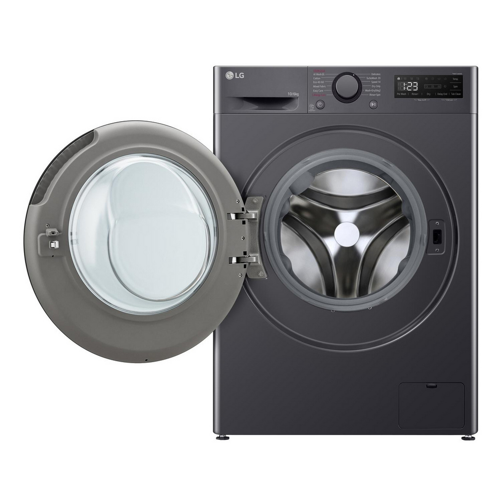 lg-fwy706gbtn1-10-6-kg-1400-spin-washer-dryer-slate-grey-1195848111 LG FWY706GBTN1 10+6 kg 1400 Spin Freestanding Washer Dryer Slate Grey - Image 2