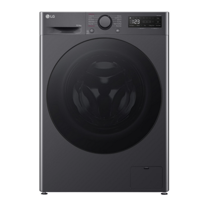 LG FWY706GBTN1 10+6 kg 1400 Spin Freestanding Washer Dryer Slate Grey - Image 1