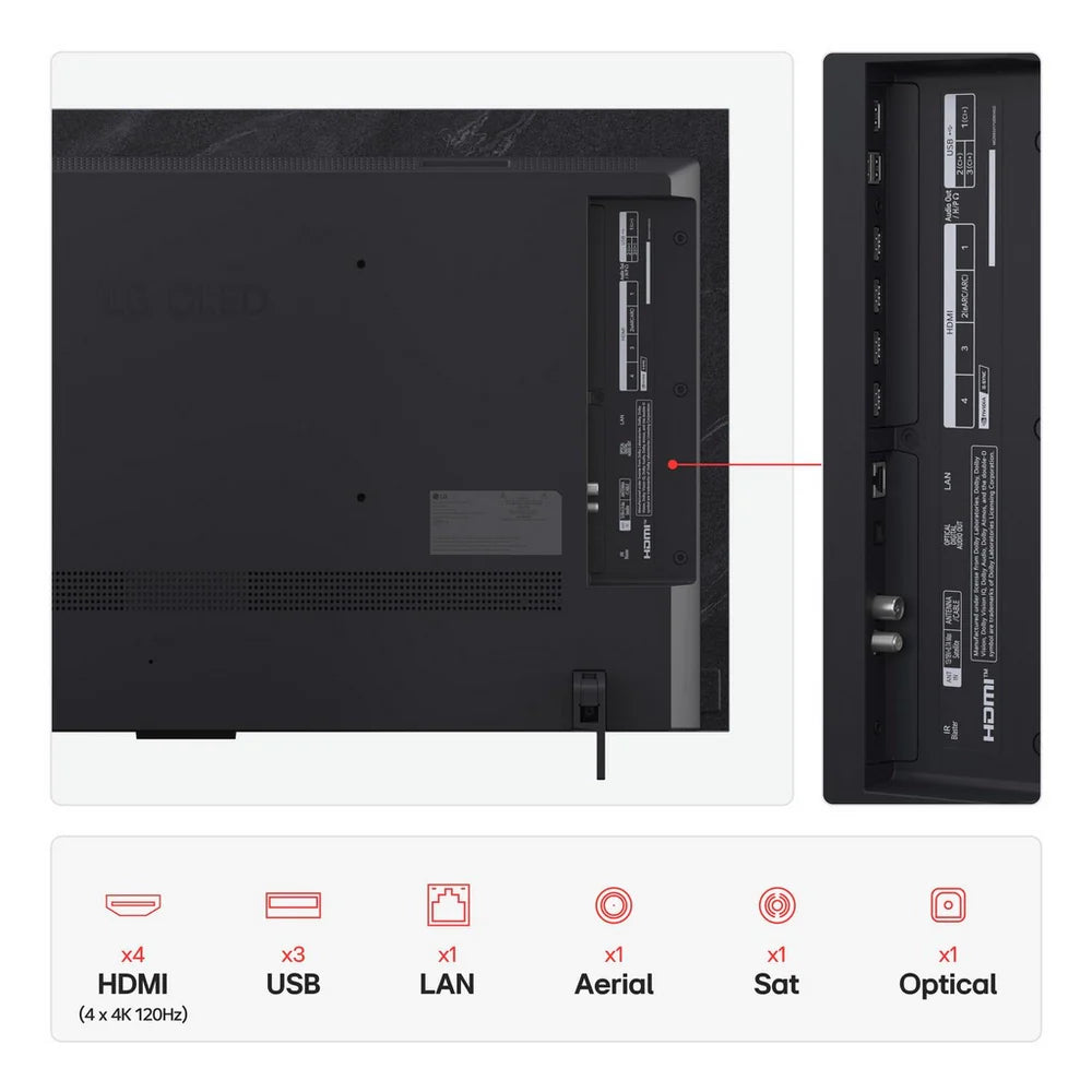 lg-oled42c55la-42-inch-oled-evo-ai-c5-4k-ultra-hd-hdr-smart-tv-2025-42-inch-1175185410 LG OLED42C55LA 42 Inch OLED evo AI C5 4K Ultra HD HDR Smart TV 2025 - Image 4