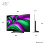 LG OLED48C56LB 48 Inch OLED evo AI C5 4K Ultra HD HDR Smart TV 2025 - Image 2