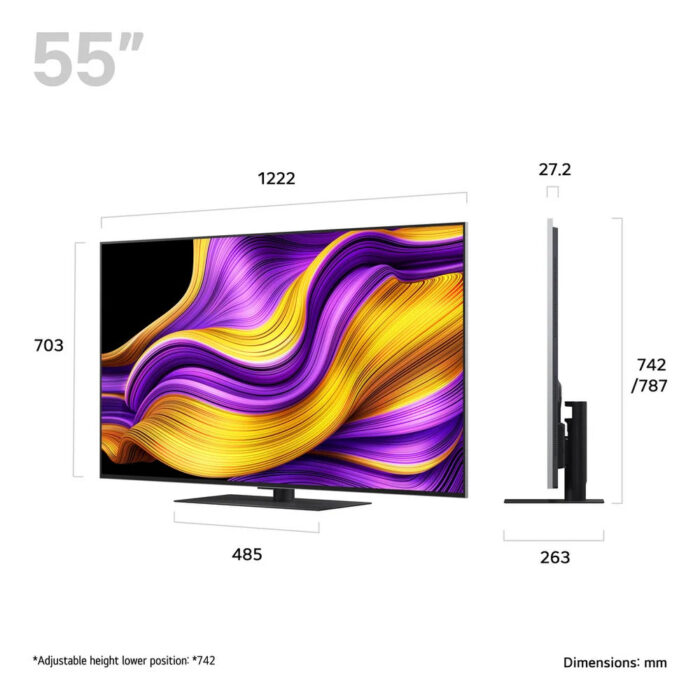 LG OLED55G56LS 55 Inch OLED evo AI G5 4K Ultra HD Smart TV 2025 - Image 2
