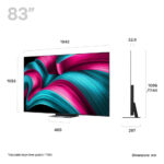 LG OLED83C54LA 83 Inch OLED evo AI C5 4K Ultra HD HDR Smart TV 2025 - Image 2