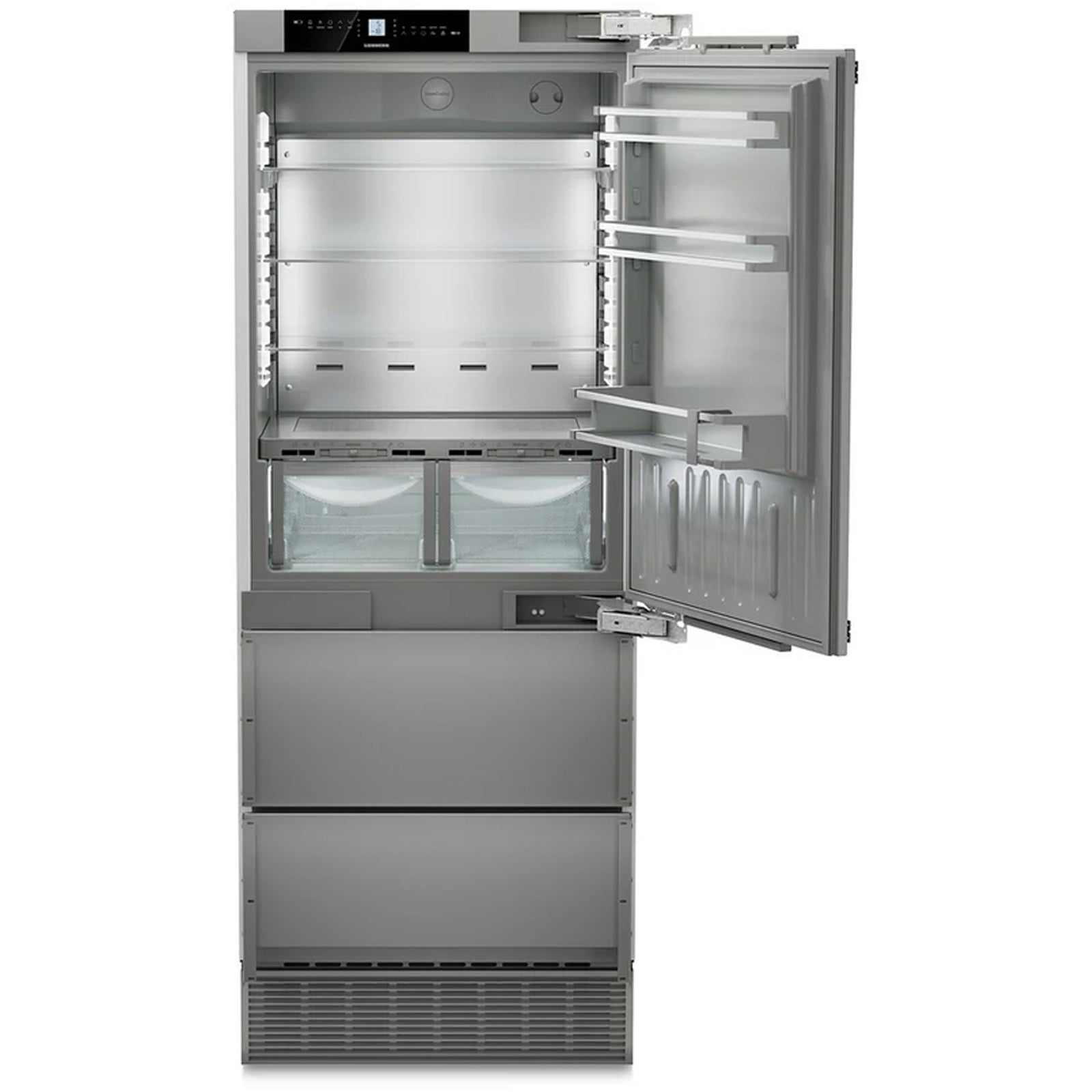 liebher-premiumplus-ecbne7870-bio-fresh-no-frost-402l-fridge-freezer-stainless-steel-1152496127 Liebher Premiumplus ECBNE7870 Bio Fresh No Frost 402L Fridge Freezer Stainless Steel - Image 2