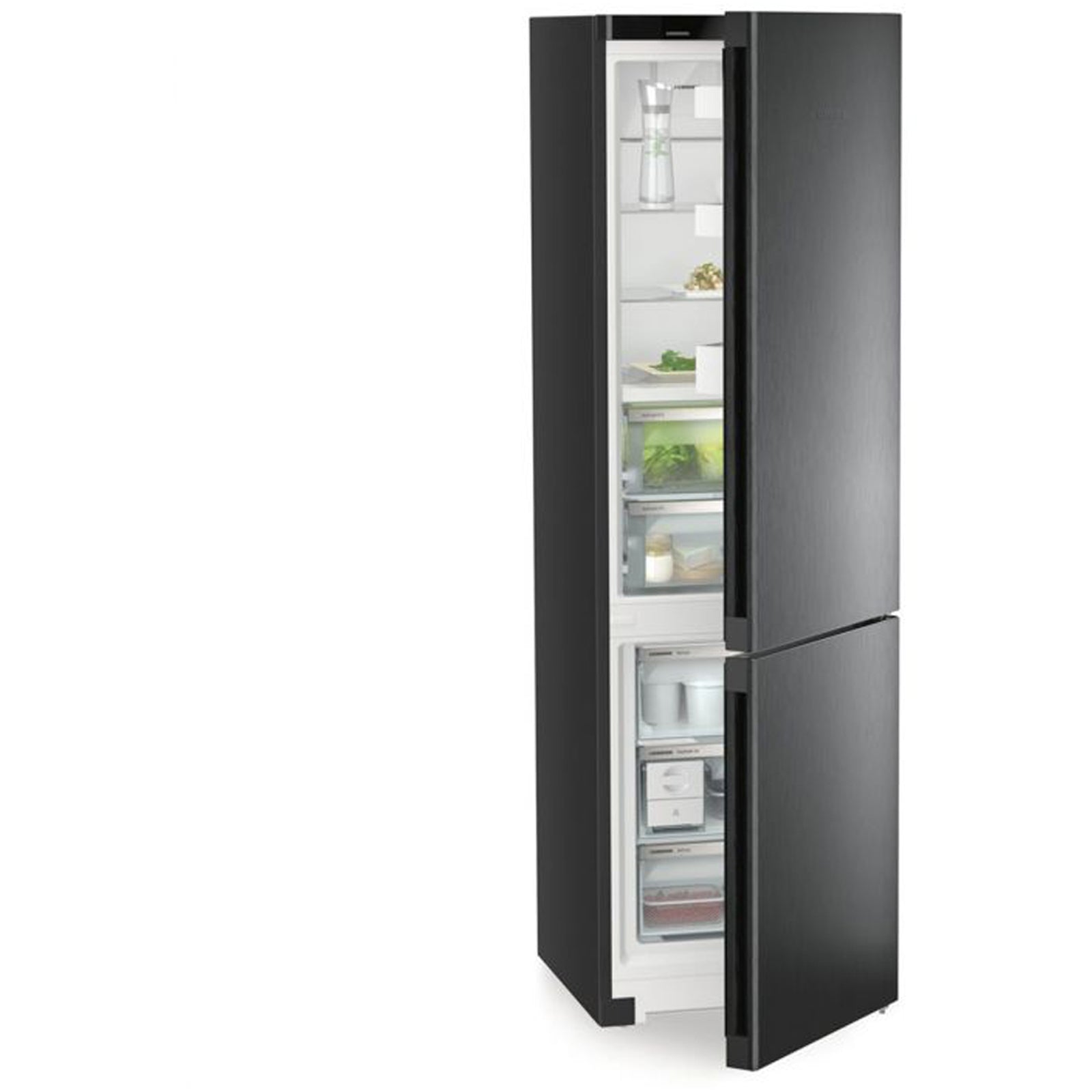 liebherr-cbnbda-572i-plus-60cm-biofresh-no-frost-fridge-freezer-black-1146213833 Liebherr CBNBDA 572I Plus 60cm BioFresh No Frost Fridge Freezer Black - Image 1