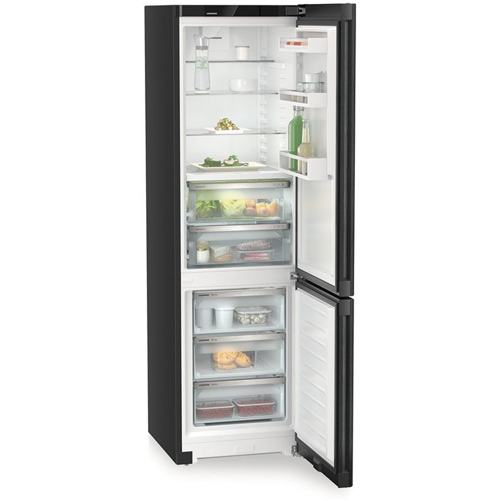 liebherr-cbnbdc-573i-plus-60cm-biofresh-no-frost-fridge-freezer-black-1146213829 Liebherr CBNBDC 573I Plus 60cm BioFresh No Frost Fridge Freezer Black - Image 3
