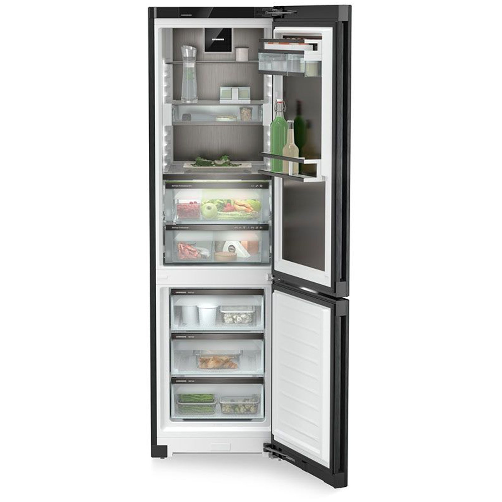 liebherr-cbnbsd-578i-peak-biofresh-60cm-no-frost-fridge-freezer-black-1146329410 Liebherr CBNBSD 578I Peak BioFresh 60cm No Frost Fridge Freezer Black - Image 3