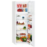 Liebherr Comfort CTE2931 55cm 270L Top Mount Freestanding Fridge Freezer White - Image 2