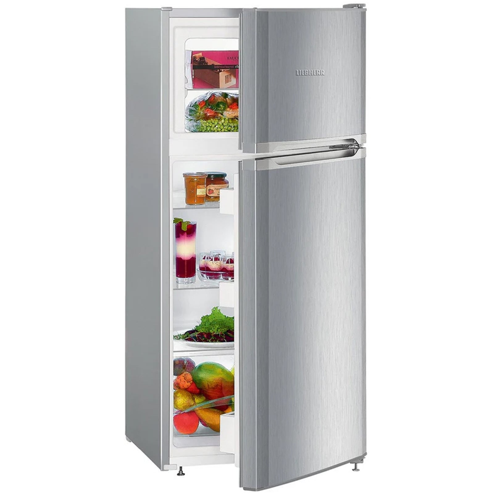 liebherr-comfort-ctele2131-55cm-smart-frost-top-mount-freestanding-fridge-freezer-silver-1152119536 Liebherr Comfort CTELE2131 55cm Smart Frost Top Mount Freestanding Fridge Freezer Silver - Image 3