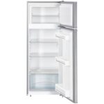 Liebherr Comfort CTELE2531 55cm Smart Frost Top Mount Freestanding Fridge Freezer Silver - Image 4