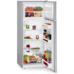 Liebherr Comfort CTELE2531 55cm Smart Frost Top Mount Freestanding Fridge Freezer Silver - Image 2