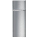 Liebherr Comfort CTELE2931 55cm Smart Frost Top Mount Freestanding Fridge Freeze Silver