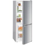 Liebherr Comfort CUELE2331 55cm 210L Freestanding Fridge Freezer Silver - Image 3