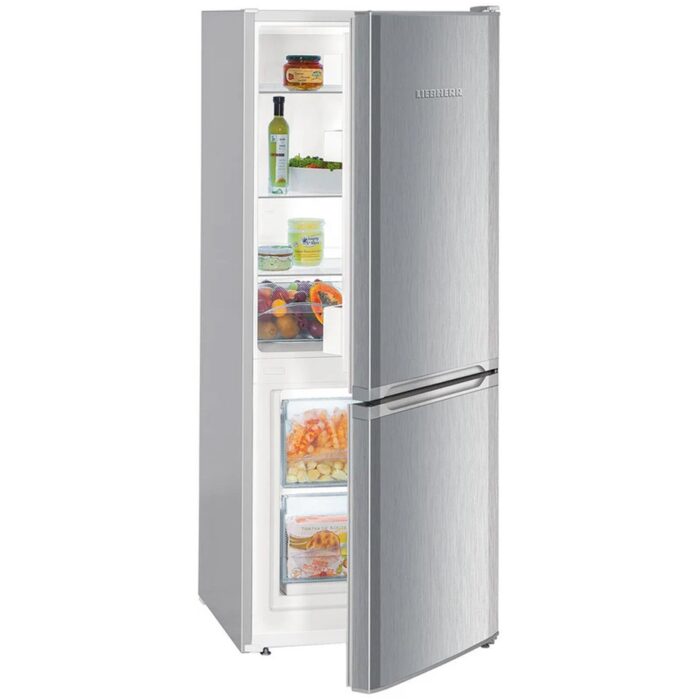 Liebherr Comfort CUELE2331 55cm 210L Freestanding Fridge Freezer Silver - Image 3