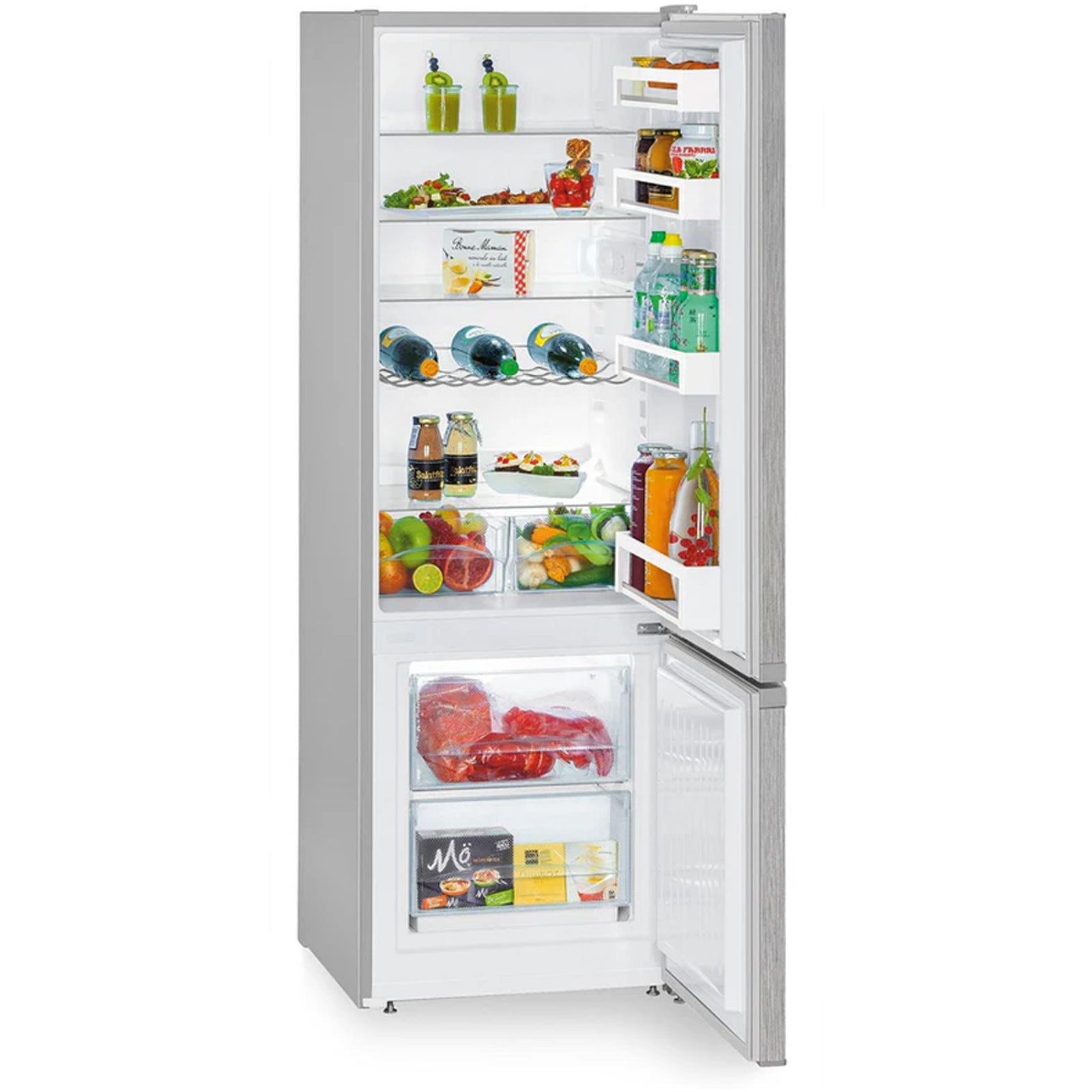 liebherr-cuele2831-55cm-265l-smart-frost-freestanding-fridge-freezer-silver-1152496140 Liebherr CUELE2831 55cm 265L Smart Frost Freestanding Fridge Freezer Silver - Image 2