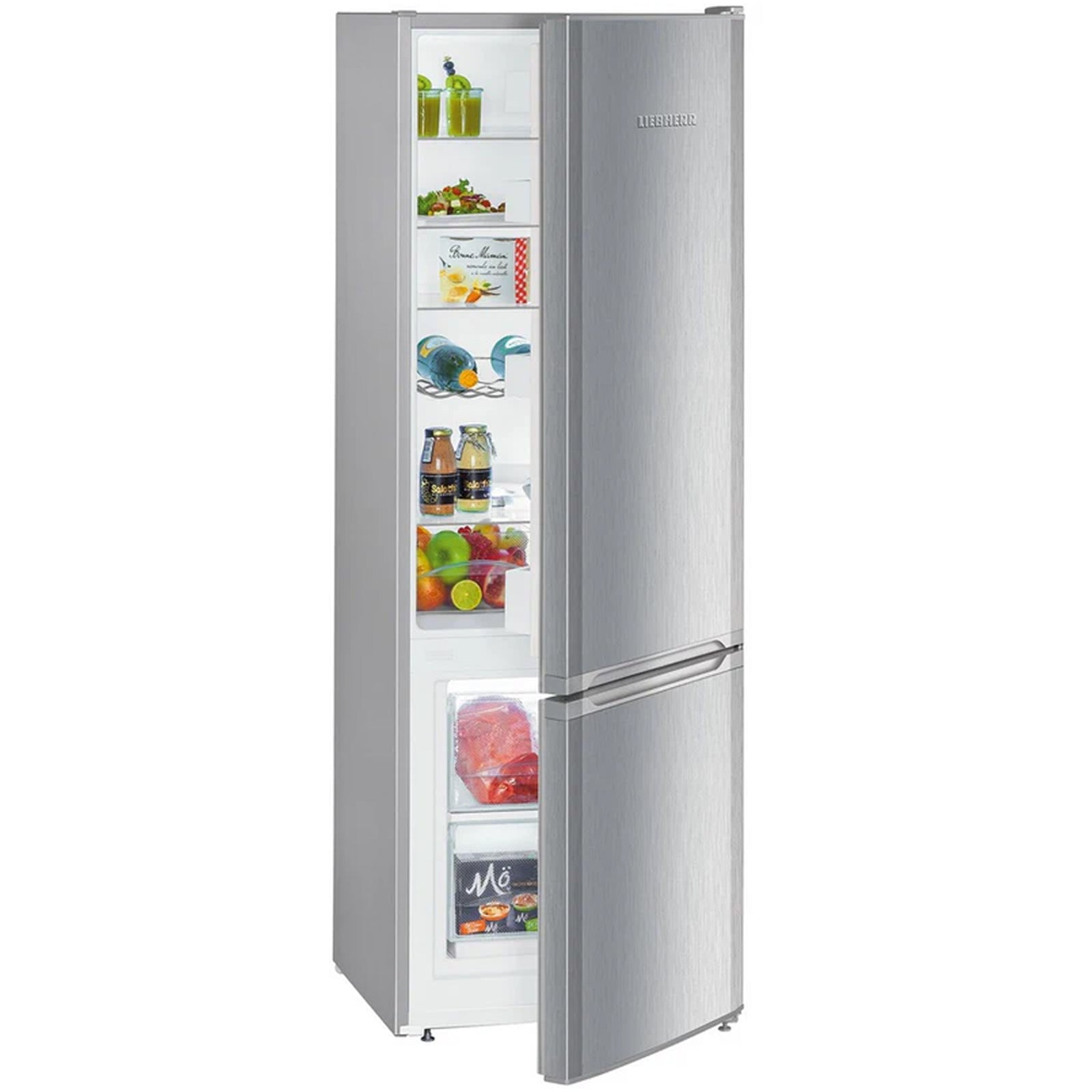 liebherr-cuele2831-55cm-265l-smart-frost-freestanding-fridge-freezer-silver-1152496141 Liebherr CUELE2831 55cm 265L Smart Frost Freestanding Fridge Freezer Silver - Image 4