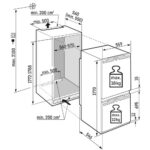 Liebherr IKGN 51VE03 Integrated Frost Free Fridge Freezer - E Rated - Image 4