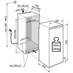 Liebherr Peak SIFNDI5188 178cm 213L Fully Integrated Plumbed-In Upright Freezer - Image 4