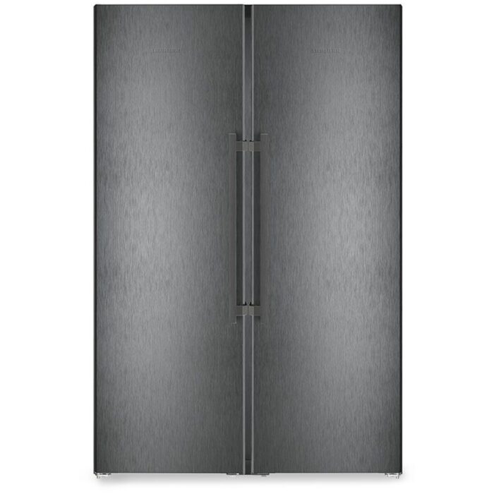 Liebherr Peak XRCBS5295 120cm 519L Freestanding No Frost Side by Side Fridge Freezer Black Steel - Image 5