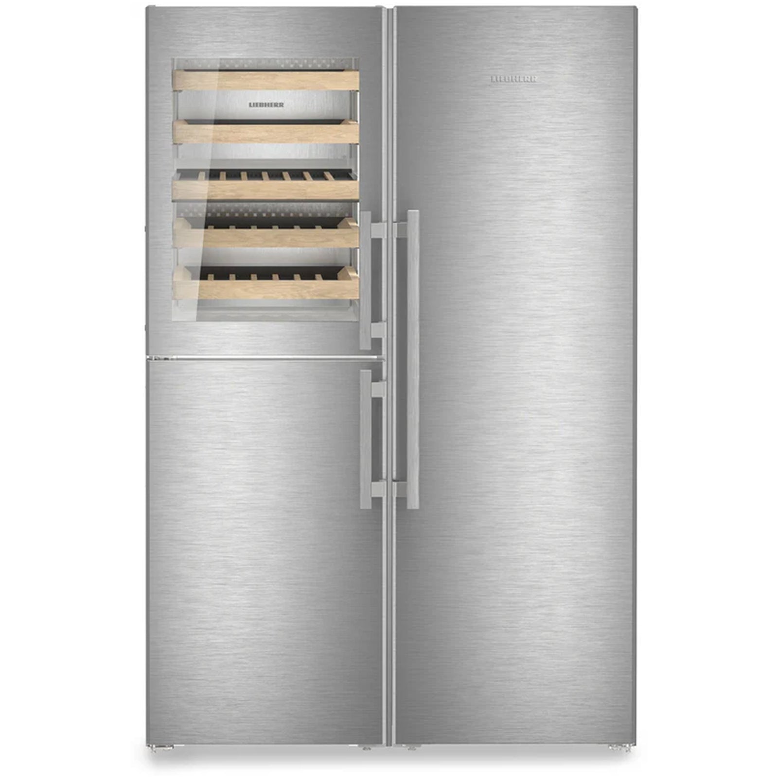 liebherr-peak-xrcst5295-120cm-689l-freestanding-no-frost-side-by-side-fridge-freezer-stainless-steel-1154698136 Liebherr Peak XRCST5295 120cm 689L Freestanding No Frost Side by Side Fridge Freezer Stainless Steel - Image 3