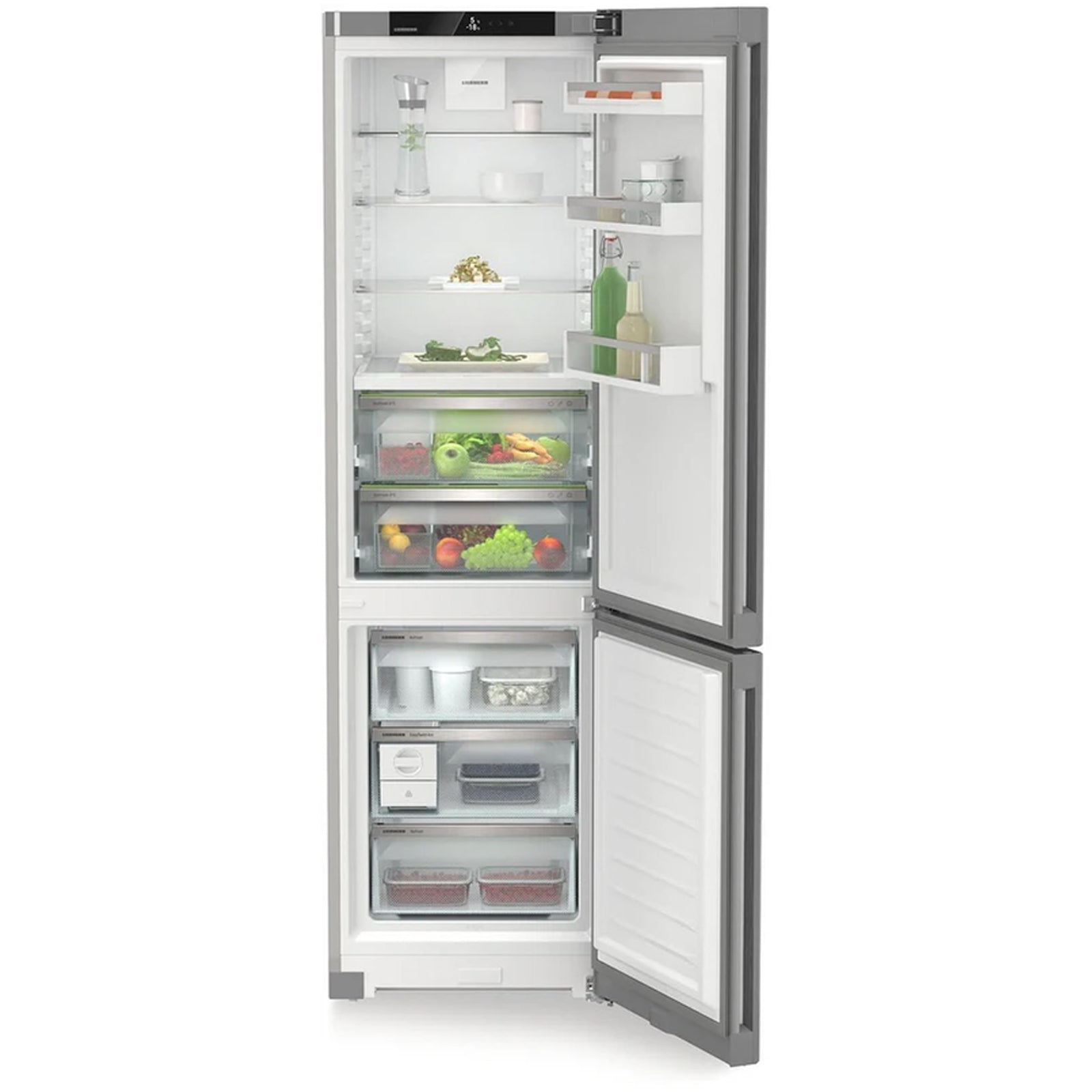 liebherr-plus-cbnsfc57vi-60cm-bio-fresh-no-frost-fridge-freezer-stainless-steel-1146562008 Liebherr Plus CBNSFC57VI 60cm Bio Fresh No Frost Fridge Freezer Stainless Steel - Image 4