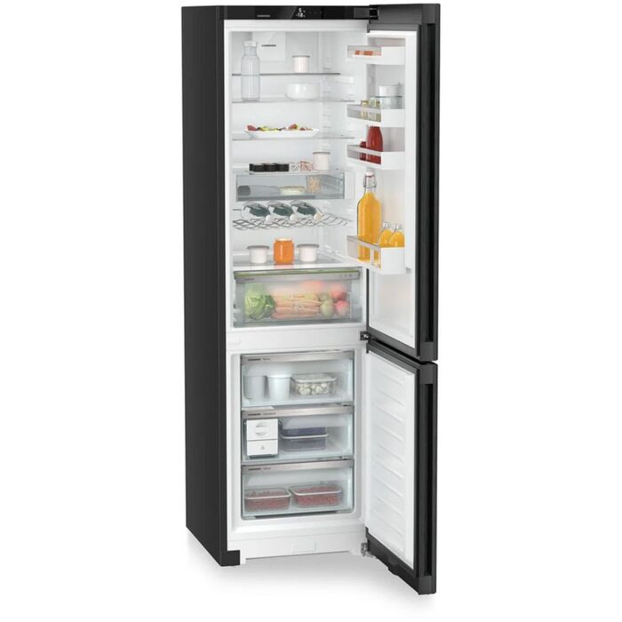 Liebherr Plus CNBDA5723 60cm Easy Fresh No Frost Fridge Freezer Black - Image 2