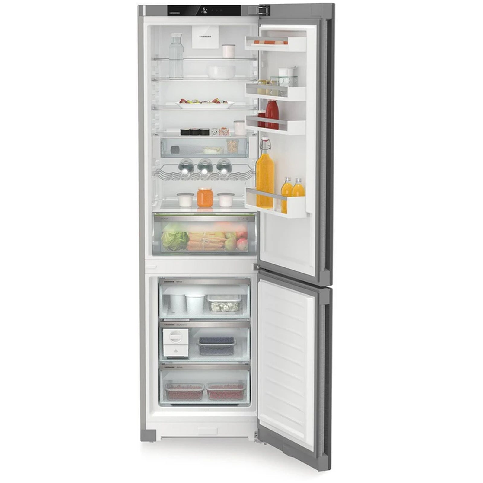 liebherr-plus-cnsda5723-60cm-easy-fresh-no-frost-fridge-freezer-stainless-steel-1148975094 Liebherr Plus CNSDA5723 60cm Easy Fresh No Frost Fridge Freezer Stainless Steel - Image 5