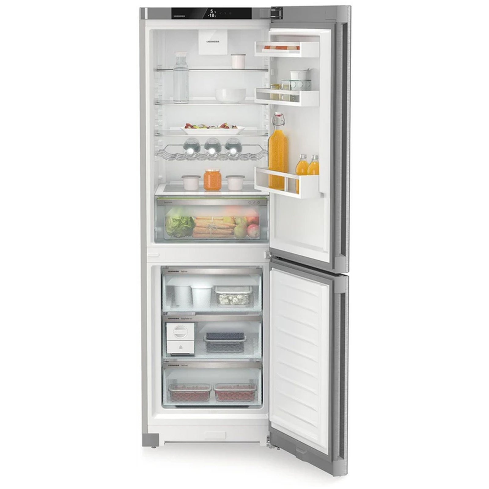 liebherr-plus-cnsdb5223-60cm-no-frost-freestanding-70-30-fridge-freezer-stainless-steel-1148975079 Liebherr Plus CNSDB5223 60cm No Frost Freestanding 70/30 Fridge Freezer Stainless Steel - Image 9