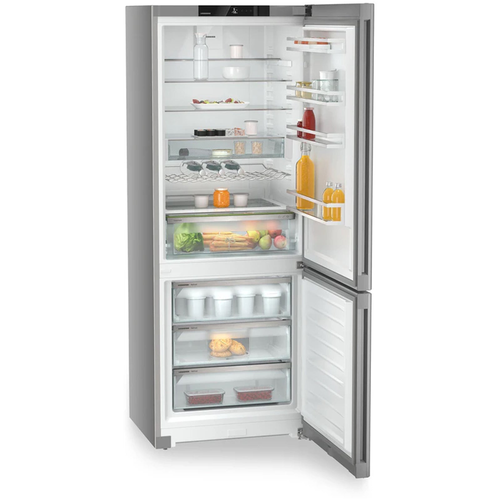 liebherr-plus-cnsfa7723-no-frost-easy-fresh-fridge-freezer-silver-1149813830 Liebherr Plus CNSFA7723 No Frost Easy Fresh Fridge Freezer Silver - Image 4