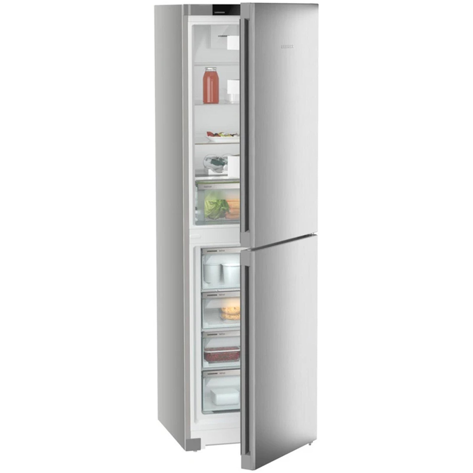 liebherr-plus-cnsfd5704-pure-nofrost-combined-fridge-freezers-with-easyfresh-silver-1151668507 Liebherr Plus CNSFD5704 Pure NoFrost Combined fridge-freezers with EasyFresh Silver - Image 3