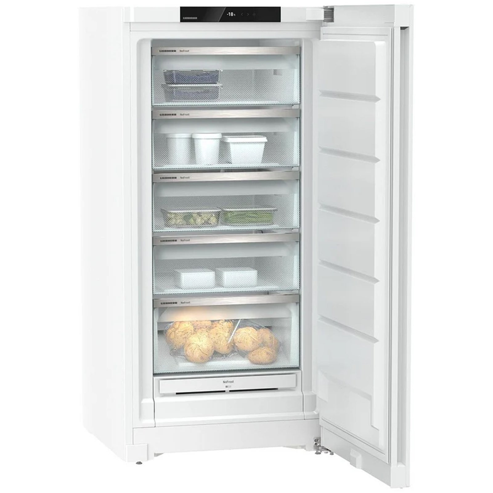 liebherr-plus-fna6625-70cm-260l-no-frost-freestanding-freezer-white-1153030803 Liebherr Plus FNA6625 70cm 260L No Frost Freestanding Freezer White - Image 2