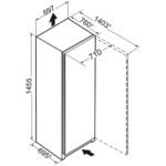 Liebherr Plus FNA6625 70cm 260L No Frost Freestanding Freezer White - Image 10