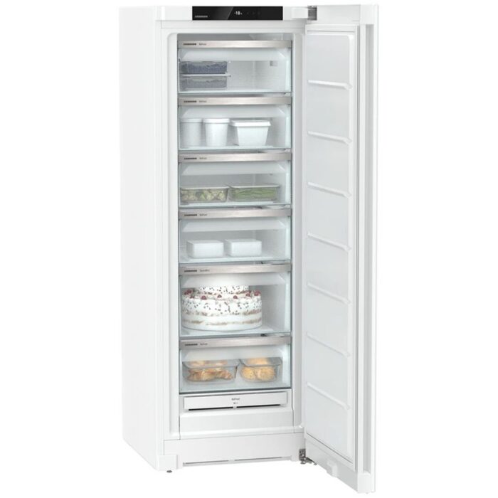 Liebherr Plus FND5026 238L 165.5x60cm No Frost Upright Tall Freestanding Freezer White - Image 4