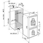 Liebherr Plus ICBBI5122 178cm 255L Bio Fresh No Frost Built in Fridge Freezer White - Image 3