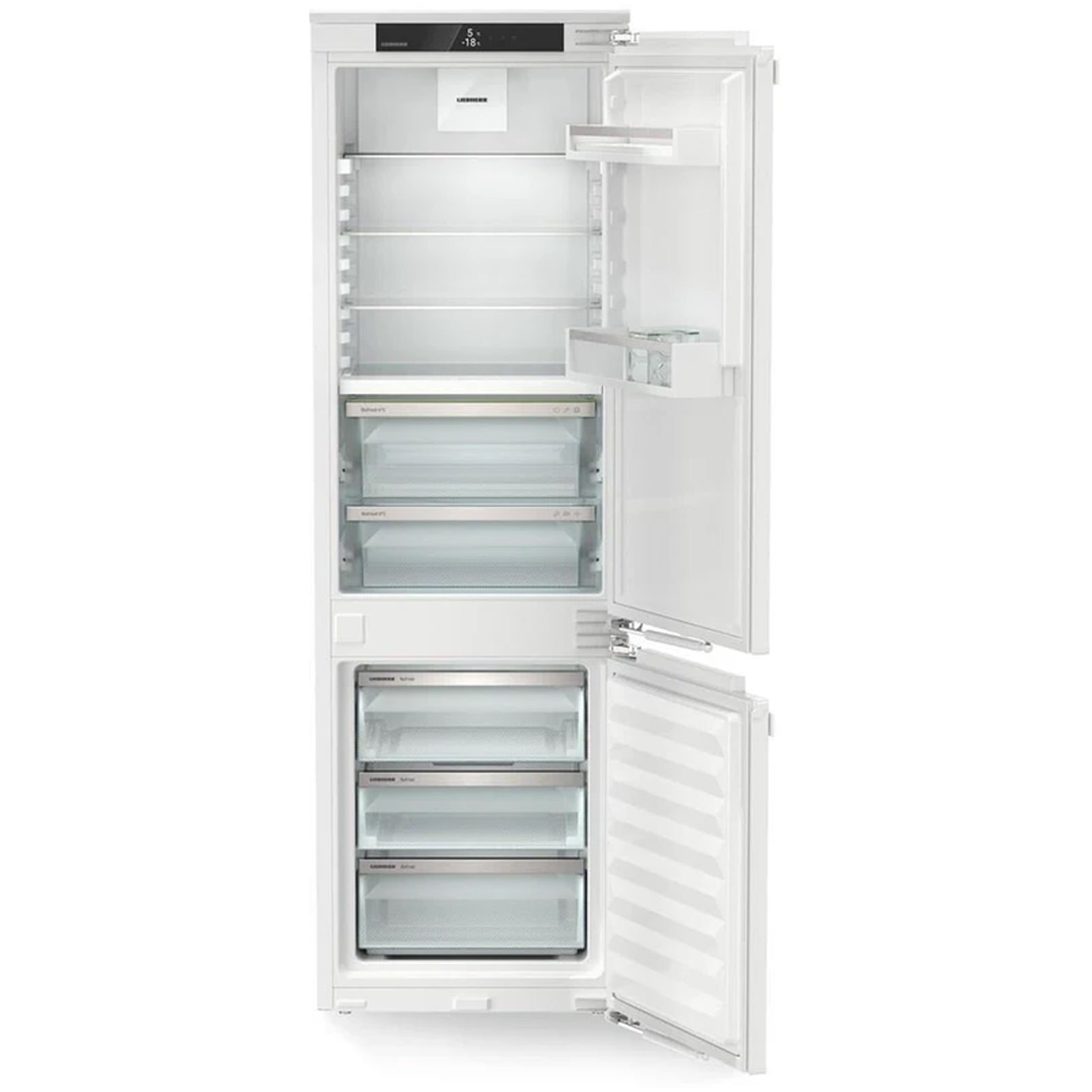 liebherr-plus-icbndi5123-178cm-244l-bio-fresh-no-frost-built-in-fully-integrated-fridge-freezer-white-1154214435 Liebherr Plus ICBNDI5123 178cm 244L Bio Fresh No Frost Built in Fully Integrated Fridge Freezer White - Image 3
