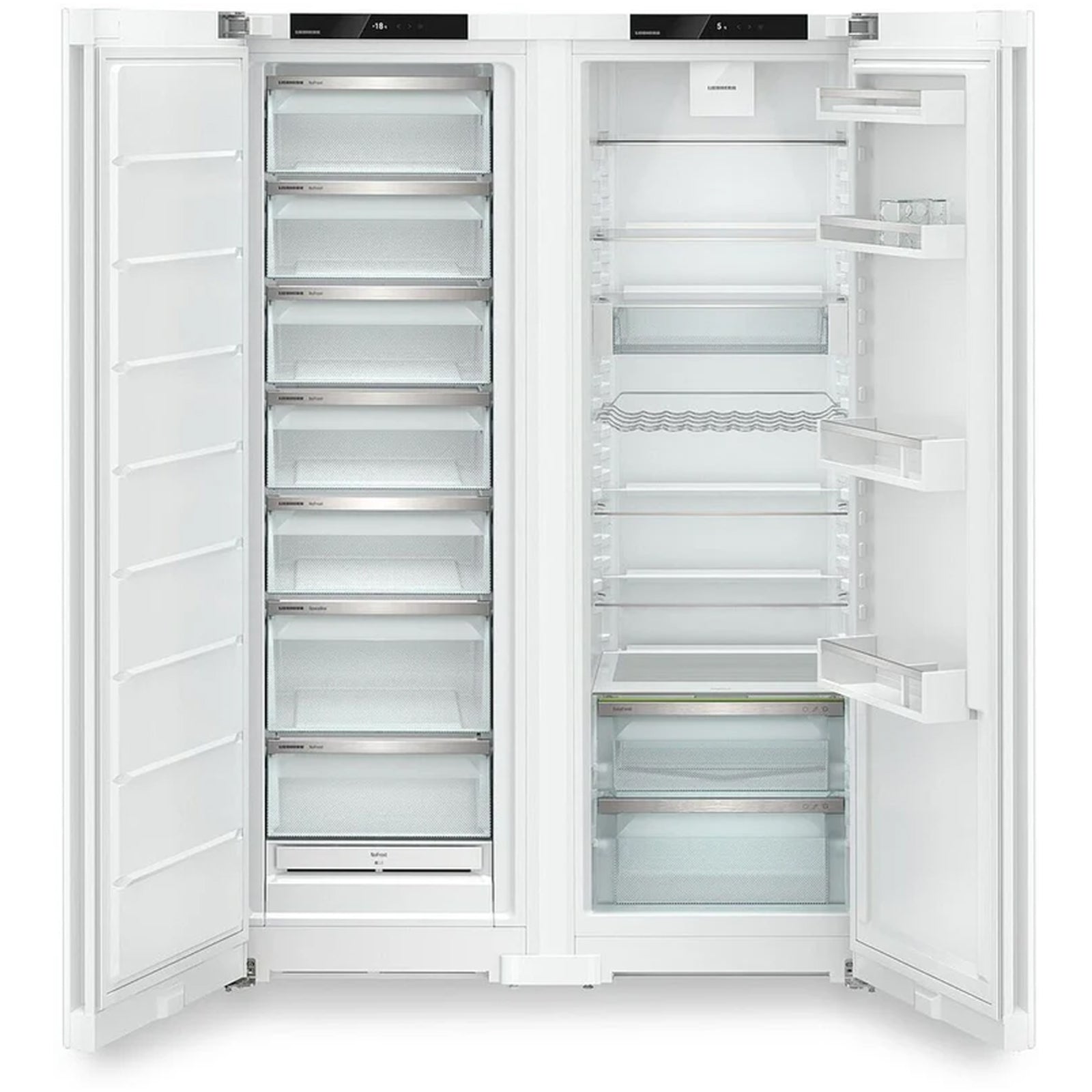 liebherr-plus-xrf5220-667l-freestanding-easy-fresh-no-frost-side-by-side-fridge-freezer-white-1154698130 Liebherr Plus XRF5220 667L Freestanding Easy Fresh No Frost Side by Side Fridge Freezer White - Image 3