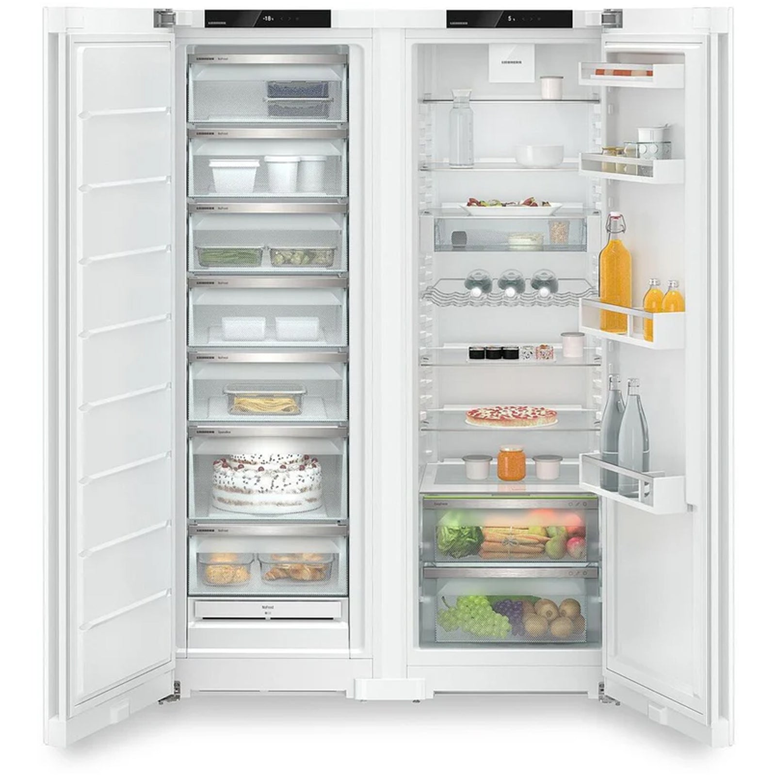 liebherr-plus-xrf5220-667l-freestanding-easy-fresh-no-frost-side-by-side-fridge-freezer-white-1154698131 Liebherr Plus XRF5220 667L Freestanding Easy Fresh No Frost Side by Side Fridge Freezer White - Image 2