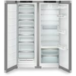 Liebherr Plus XRFSF5225 660L Bio Fresh No Frost Side by Side Freestanding Fridge Freezer in Silver - Image 2