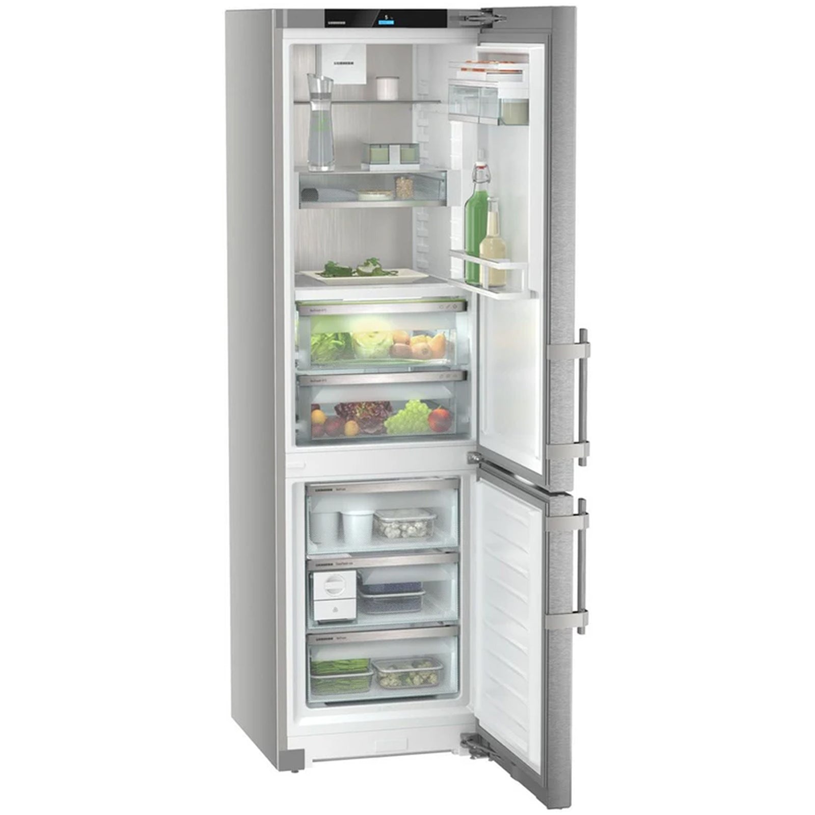 liebherr-prime-cbnsda575i-60cm-bio-fresh-no-frost-fridge-freezer-stainless-steel-1146562036 Liebherr Prime CBNSDA575I 60cm Bio Fresh No Frost Fridge Freezer Stainless Steel - Image 2