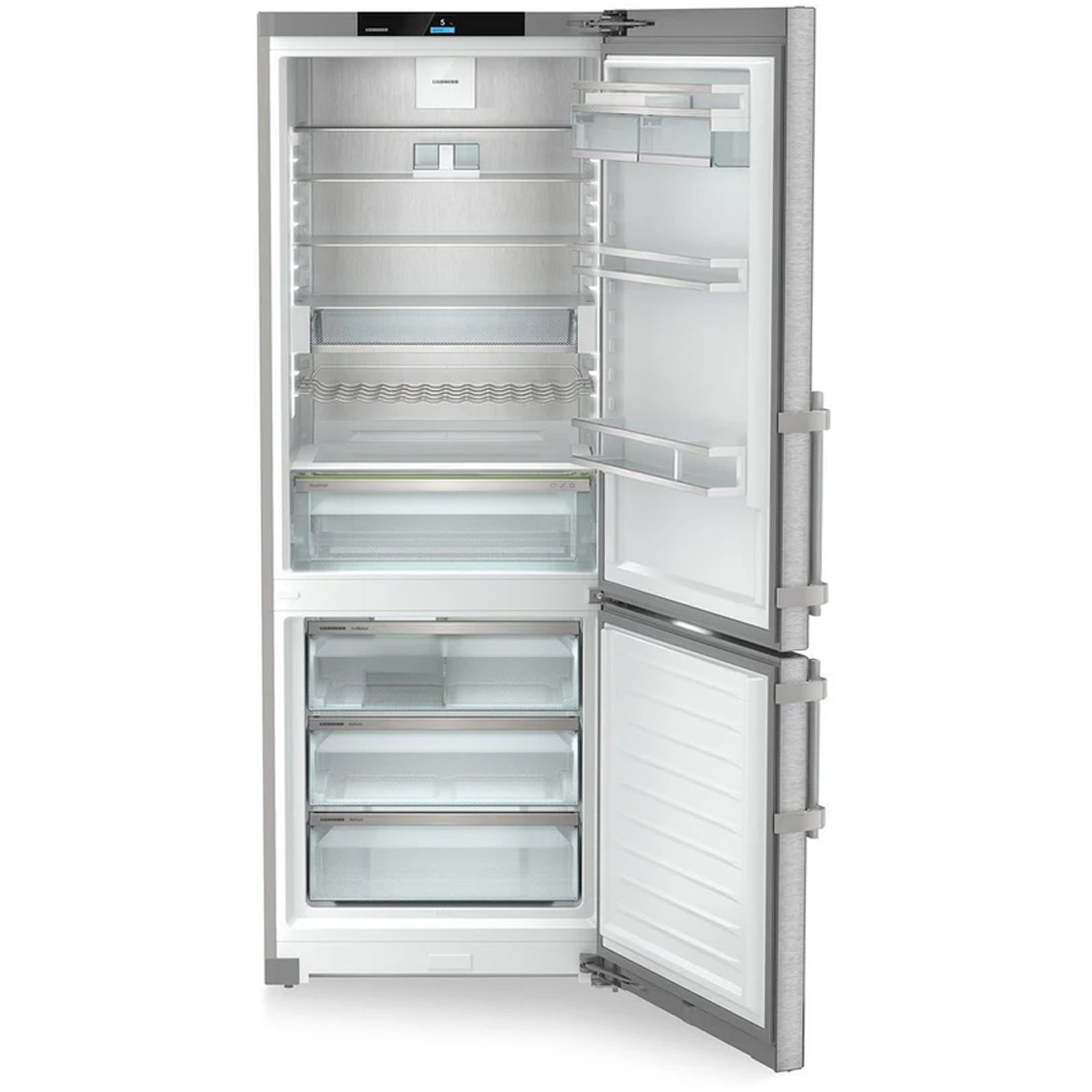 liebherr-prime-cnsdd776i-487l-freestanding-70-30-no-frost-fridge-freezer-stainless-steel-1148975062 Liebherr Prime CNSDD776I 487L Freestanding 70/30 No Frost Fridge Freezer Stainless Steel - Image 4