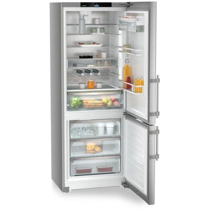 Liebherr Prime CNSDD776I 487L Freestanding 70/30 No Frost Fridge Freezer Stainless Steel - Image 8