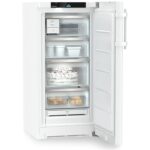 Liebherr Prime FNB425I 60cm 160L Frost Free Freestanding Upright Tall Freezer White - Image 2