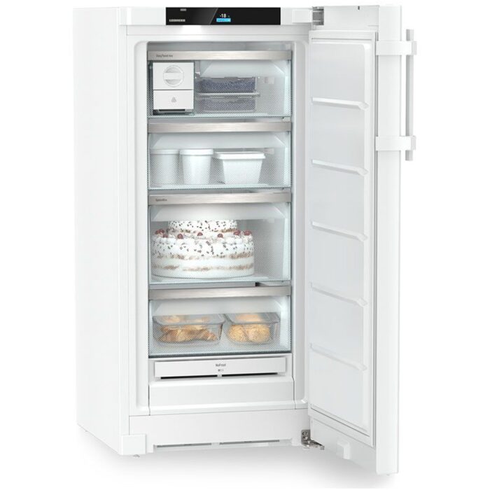 Liebherr Prime FNB425I 60cm 160L Frost Free Freestanding Upright Tall Freezer White - Image 2