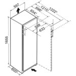 Liebherr Prime FNB505I 277L 60cm No Frost Upright Tall Freezer White - Image 5