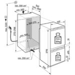 Liebherr Prime ICBNDI5163 178cm 246L Bio Fresh No Frost Fully Integrated Fridge Freezer White - Image 4