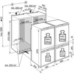 Liebherr Prime IXCC5155 178cm Bio Fresh No Frost Side by Side Built in Fridge Freezer - Image 3